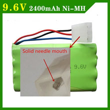 9.6V 2400mAh Remote Control Toys Electric toy security facilities electric toy AA battery 9.6 v battery group SM/T/JST Plug