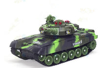 2017 new Tank world Remote battle tank 9995 44cm large size Track charging remote control vehicle car model Parent-child toy