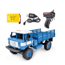 WPL B-24 Remote Control Military Truck DIY Off-Road 4WD RC Car 4 Wheel Buggy Drive Climbing GAZ-66 Vehicle for Birthday Gift Toy