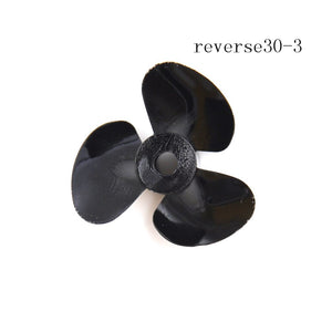 1PCS RC Boat Three Blades Paddle Nylon Boat Propeller Positive & Reverse Screw RC Boat Propeller 12 SIZE