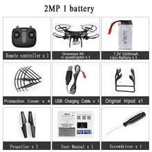 RC Drone Quadcopter With 1080P Wifi FPV Camera RC Helicopter 20-25min Flying Time Professional Dron 720p Quadcopter Drone
