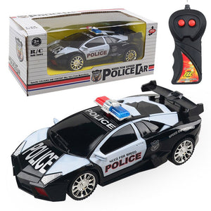 1:24 Electric 5 Style rc car Toy for Boy Police sports Vehicle Mini Diecast Model Cars Toys for children friends Moto oyuncak