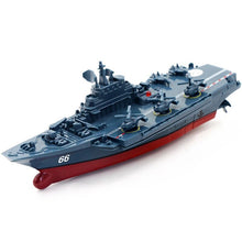 2.4GHz. Childrens Water Toy Remote-Controlled Ship Aircraft Carrier Refined Boat Model RC Boats