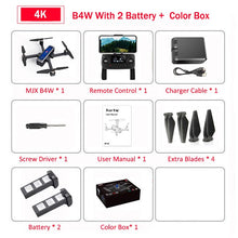 MJX Bugs 4W B4W Brushless RC Drone with Camera 4K 5G WIFI FPV GPS Ultrasonic Optical Flow Positioning Drone Foldable Quadcopter