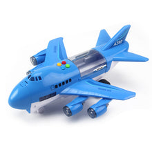 Music Story Simulation Track Inertia Children's Toy Aircraft Large Size Passenger Plane Kids Airliner Toy Car Free Gift Map