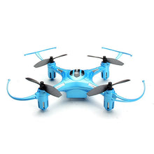 Eachine H8S 3D Mini Inverted Flight 2.4G 4CH 6A xis One Key Return Blue/Green Mode 2 RC Drone Quadcopter RTF Biue Green