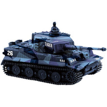 4 Colors Mini Tiger Military Battle RC Tank Remote Radio Control Army Panzer Armored Children Electronic Toys for Boys Kids Gift