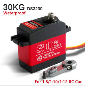 1 X Waterproof servo DS3218 Update and PRO high speed metal gear digital servo baja servo 20KG/.09S for 1/8 1/10 Scale RC Cars