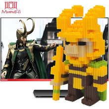 MUMUELI Mini Assembly DIY Anime Movie Figure Cute 3D Building Model Kit Blocks for Children Kids Resin Toys Collection DTSET-2