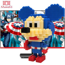 MUMUELI Mini Assembly DIY Cartoon Animation Figure 3D Building Model Kit Blocks for Children Kids Resin Toys Collection DTSET-3