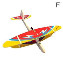 Hand Throwing Airplane Free-flying Fix Wing Foam Capacitor Electric Glider DIY Plane Model Educational Toy for Kids Gifts