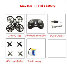 RC Helicopter JJRC H36 Mini Drone 2.4GHz 6-Axis Gyro Headless Mode One Key Return RC Quadcopter VS JJRC H8 Mini H20 Dron