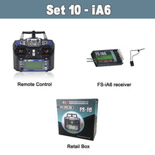 Original Flysky FS-i6 FS I6 2.4G 6ch RC Transmitter Controller FS-iA6 / FS-iA6B Receiver for RC Racer Glider Drone/Aircraft