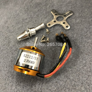 1pcs A2212 Brushless Motor 930KV 1000KV 1400KV 2200KV 2450KV 2700KV For RC Aircraft Plane Multi-copter Brushless Outrunner Motor