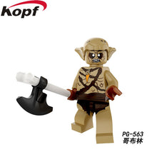 PG8160 Building Blocks Assemble Kits Sam Figures Lord Rings TV Drama Series Aragon Action Frodo Bricks For kids education Toys