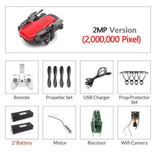 D2 LF606 D9 Foldable Mini Drone With RC Quadrocopter With Camera HD Quad-Counter With High Hold RC Helicopter Kid's Toys