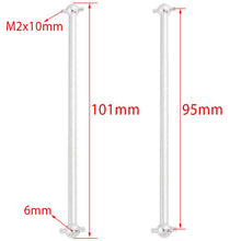 2pcs Steel Metal RC Car Drive Shaft Dogbone 61mm 63mm 70mm 77mm 84mm 86mm 89.5mm 101mm