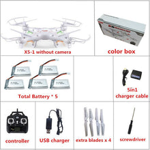 Syma X5C X5C-1 (Drone with Camera 2.0MP) Quadrocopter with Camera RC Drone Quadcopter or Syma X5 X5-1 (No Camera) 2.4G 4CH Dron
