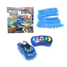 New Generation 2.4Ghz Mini RC Toys Car with Magical Track Soft Block Trail Race Game Flash LED Light 1:64 Remote Control Vehicle