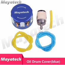 Mayatech CNC Aluminum Alloy Oilcan Cover Gasoline Tank Box Lid Oil Drum Cap Shell Top Adapter Filter for RC Aircraft Fixed Wing