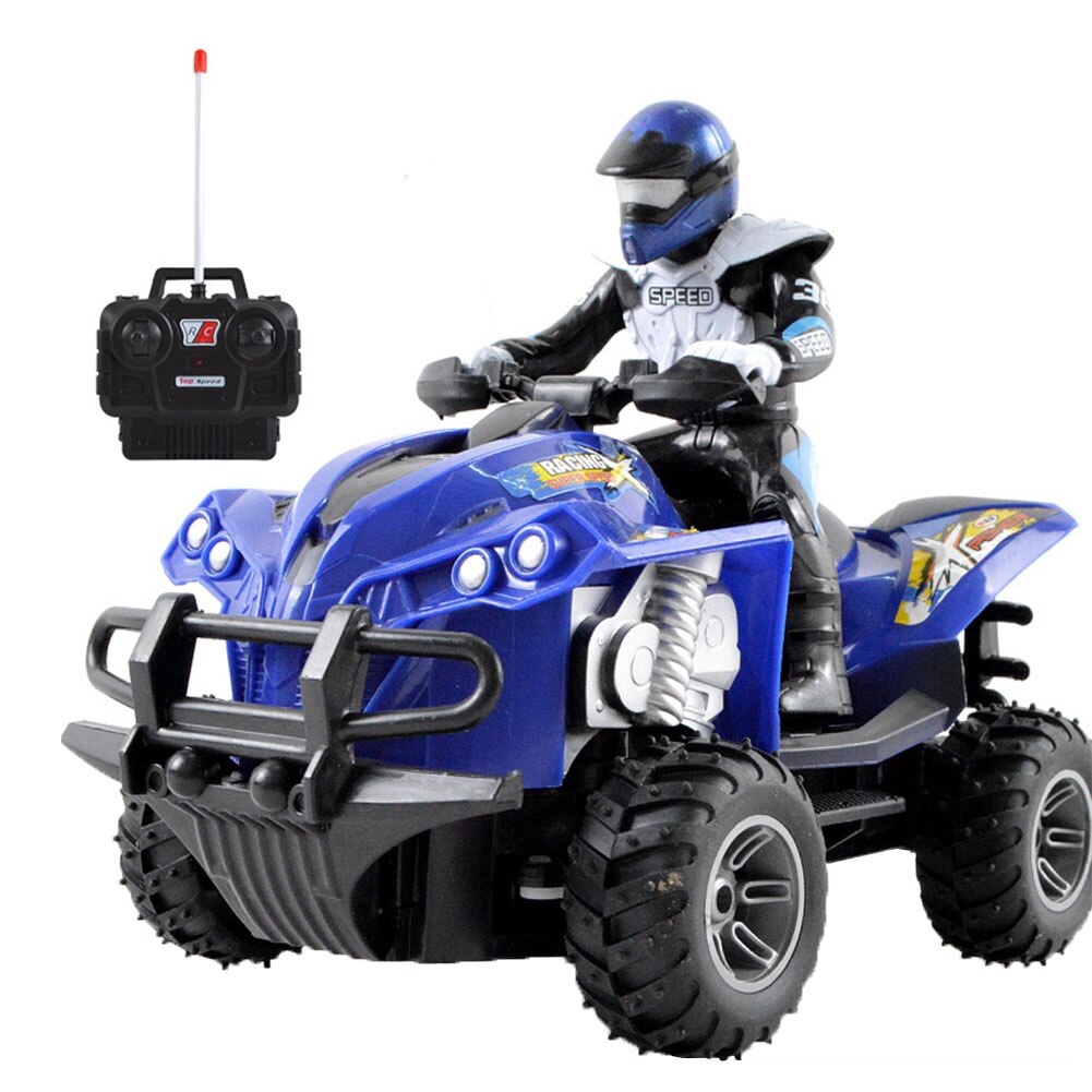 High Speed Anti Collision RC Motorcycle Electric Toy Children Rechargeable Quad Bike Gift Wear Resistant Simulated Driving Model
