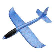 48cm Big Size Hand Launch Throwing Hand Throw Planes Inertial Foam EPP Airplane Toy Children Plane For Kids Blue Purple Pink