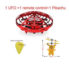 Mini Flying UFO RC drone Infraed Hand Sensing Helicopter Anti-collision Aircraft Flayaball Induction Quadcopter dron Kids Toys