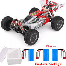 WLtoys 1/14 144001 RTR 2.4GHz RC Car Scale Drift Racing Car 4WD Metal Chassis Shaft Ball Bearing Gear Hydraulic Shock Absober