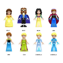 316pcs Dream Princess Elsa's Ice Castle Princess Elsa Anna Olaf Building Blocks Bricks Model Kit Toys Gifts 41062