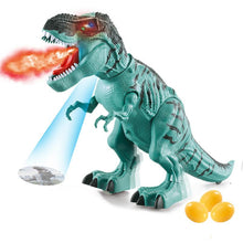 Large Size Walking Electric Dinosaur Robot Toys Laying Egg Walk Sounds Model Toys For Kids Gift