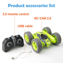 RC Stunt Car 2.4G 4CH Drift Deformation Buggy Roll Car 360 Degree Rotating Double Sided Flip Vehicle Models Remote Control toys