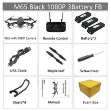 M65 RC Drone with 4K HD Camera FPV WIFI Altitude Hold Function Selife Dron Folding Quadcopter Vs E58 SG106 M69 Drones