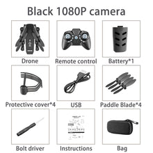 KK8 Foldable Mini drones Drone RC FPV Quadcopter HD Camera Wifi FPV Dron Selfie RC Helicopter juguetes Toys for boys girls kids