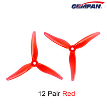 24pcs/ 12 pairs Gemfan 51466 5inch 3 blade/ tri-blade Propeller Props CW CCW for 2205-2306 Brushless Motor FPV Propeller