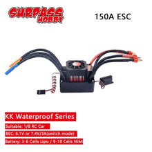 150A 120A Waterproof ESC KK Speed Controller 35A 45A 60A 80A for 1/8 1/10 1/12 RC Monster Redcat Volcano EPX Blackout XTE Buggy