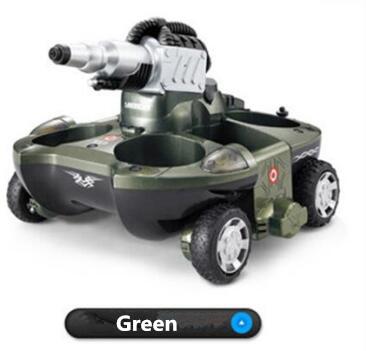2017 newest Amphibious tank 24883A 2.4GHz Wireless RC Tank car Water / Land Mode RC Tank with LED Light 24883 upgrade version