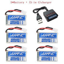Lipo Battery 3.7v 400mAh 30C for JJRC H31 / JJRC H43hw Drone Li-Battery JJRC H31 Lipo Battery + ( 5in1 ) cable charger 3/4/5pcs