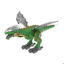 Interactive Dinosaur Dancing Walking Spray Mist Breathing Toy Child Gifts Robot Model DIY Toys