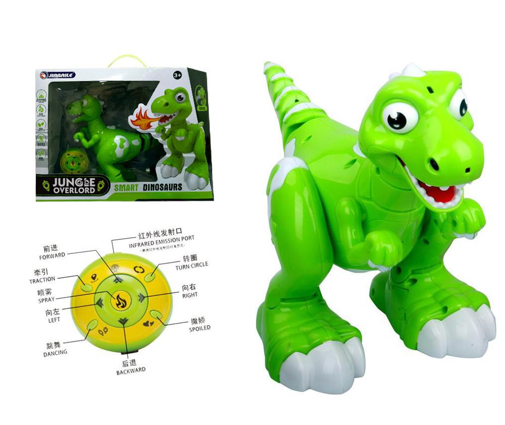 Dinosaur Robot Toys Interactive Remote Control Robot Robotic Spary Dinosaur Multifunctional music dancing toys Radio Controlled