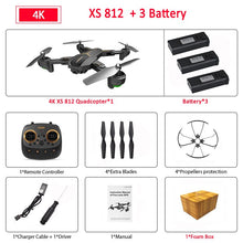 VISUO XS812 GPS 5G WiFi FPV With 4K FHD Camera 15mins Flight Time Foldable RC Drone Quadcopter RTF Kids Birth Gift