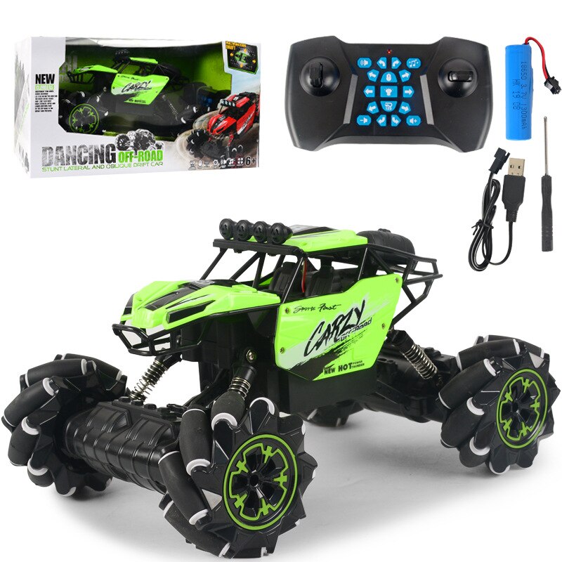 1/16 RC Car 2.4GHz 4WD New Technology Rc Car Off-road Music Remote Control Car Stunt Drift Climbing Car Toys for Children Gifts