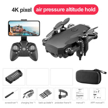 Mini Drone With Camera HD Foldable Drones One-Key Return FPV Quadcopter Follow Me RC Helicopter Quadrocopter Kid's Toys
