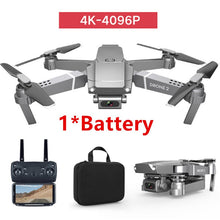 E68 Drone Helicopter HD 4K 1080P Camera WIFI FPV Wide Angle Hight Hold Mode RC Foldable Quadcopter Weight 95g Kids Toys Gift