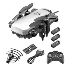 LF606 Mini RC Foldable drone With 4K HD Camera Wifi FPV Selfie Helicopter Altitude Hold Quadcopter Profesional Drones Kids Toys