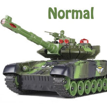 Children Day Gift Fighting Battle Tanks 2.4G 10 Channel RC Infrared Shooting Tank Electric Toy Army Vehicle Big War Tank Present