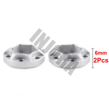 INJORA 2PCS Aluminum Alloy 12mm Wheel Hex Hub for 1/10 RC Crawler 1.9 2.2 Wheel Rim Axial SCX10 Traxxas TRX4 D90