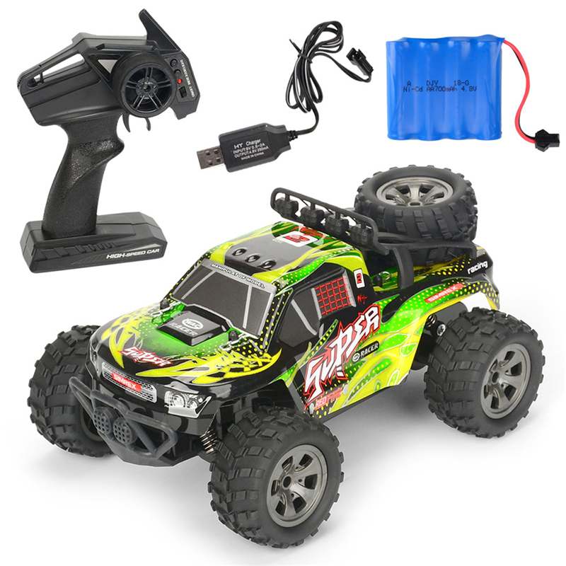 MGRC Mini RC Car 1/18 2.4G 4CH 2WD High Speed 15KM/h Brush Crawler Remote Controller Car Children's Toys Multiple Colour
