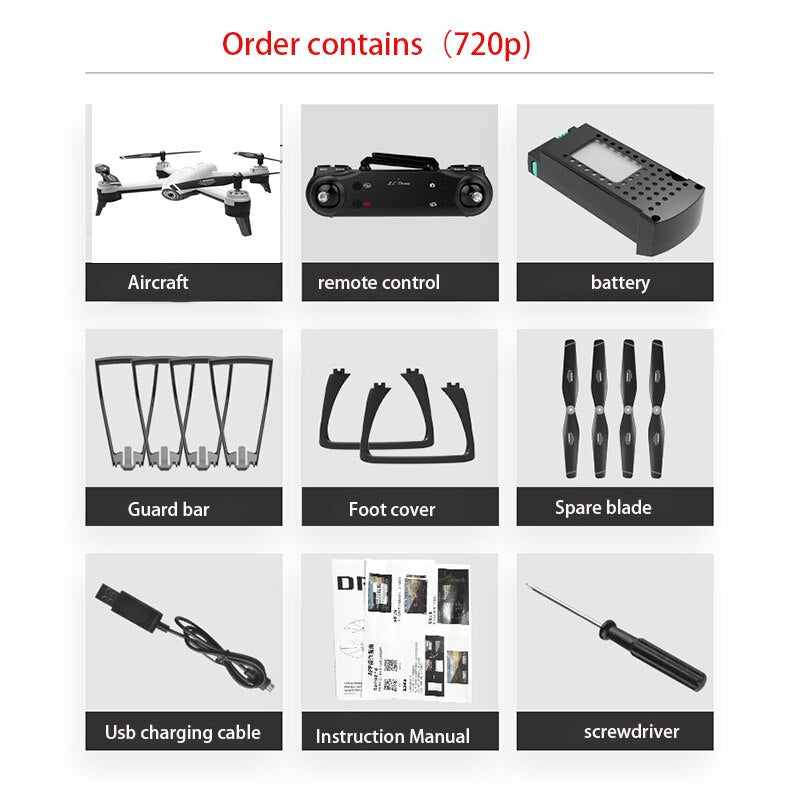 Drone SG106 WiFi FPV RC Drone 4K Camera Optical Flow 1080P HD Dual Camera Aerial Video RC Quadcopter Aircraft Quadrocopter Toys