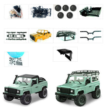 abay 2019 hot MN-D90 1:12 Scale RC Crawler Car 2.4G 4WD Remote Control Truck Toys Unassembled Kit Defender Pickup FH-01
