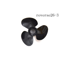 1PCS RC Boat Three Blades Paddle Nylon Boat Propeller Positive & Reverse Screw RC Boat Propeller 12 SIZE